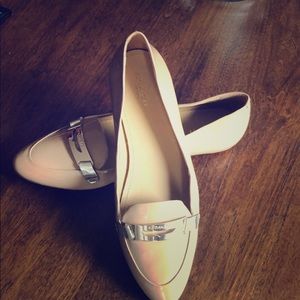 Coach Patent leather flat.